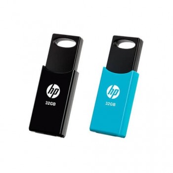 PENDRIVE HP 32GB USB 20 V212W NEGRO AZUL PACK 2