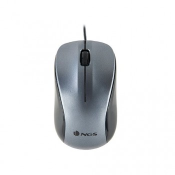 RATON OPTICO NGS WIRED CREW GRIS
