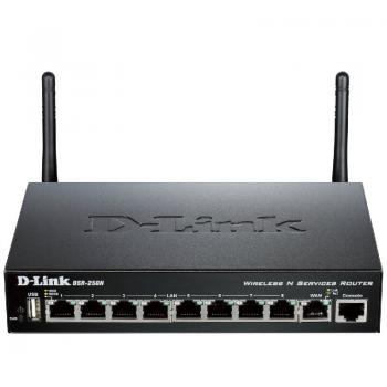 Router VPN Inalámbrico D-Link DSR-250N 300Mbps/ 2.4GHz/ 2 Antenas/ WiFi 802.11/n/g/b - Imagen 1