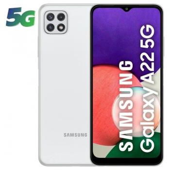 Smartphone Samsung Galaxy A22 4GB/ 64GB/ 6.6'/ 5G/ Blanco - Imagen 1