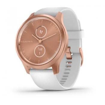 Smartwatch Garmin Vívomove Style Notificaciones/ Frecuencia Cardíaca/ GPS/ Oro Rosa y Blanco - Imagen 1