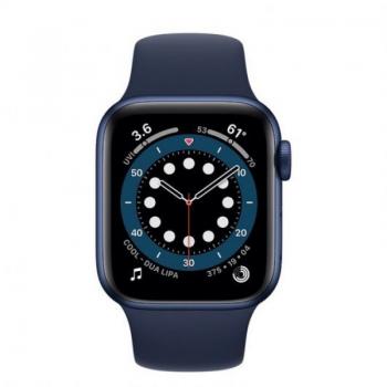Apple Watch Series 6/ GPS/ Cellular/ 40mm/ Caja de Aluminio en Aluminio en Azul/ Correa Deportiva Azul Marino Intenso - Imagen 2