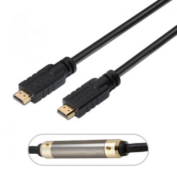 Cable HDMI 1.4 Aisens A119-0105/ HDMI Macho - HDMI Macho/ 25m/ Negro - Imagen 3