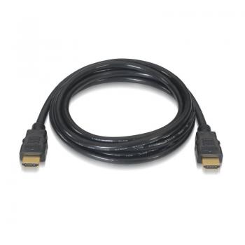Cable HDMI 2.0 4K Aisens A120-0118/ HDMI Macho - HDMI Macho/ 0.5m/ Certificado/ Negro - Imagen 2