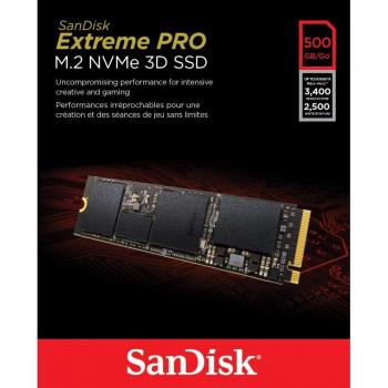 Disco SSD SanDisk Extreme PRO 500GB/ M.2 2280 PCIe - Imagen 4