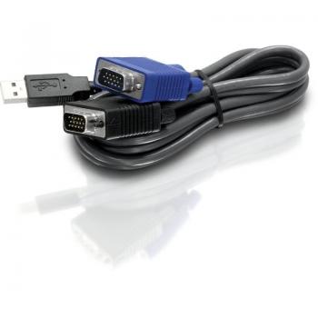 Cables Conmutador KVM TRENDnet TK-CU06/ USB/VGA 1.83 m - Imagen 1