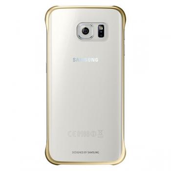 Tapa protectora dorada para Samsung Galaxy S6 edge - Imagen 1