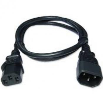 CS-CAB-IEC-L cable de transmisión Negro 1 m C13 acoplador C14 acoplador - Imagen 1