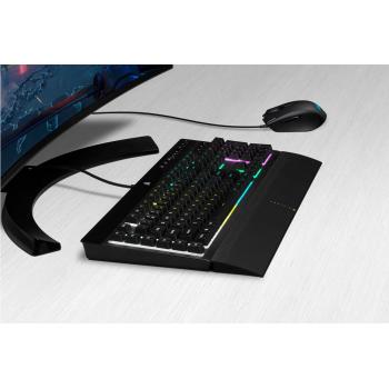 K55 RGB Pro + Harpoon RGB Pro Gaming teclado USB QWERTY Inglés, Español Negro - Imagen 1