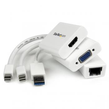 Juego de Adaptadores para MacBook Air - Mini DisplayPort a VGA / HDMI - USB 3.0 a Ethernet Gigabit - Imagen 1