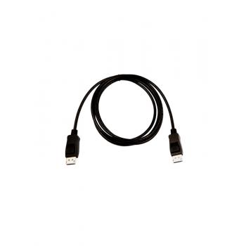 Cable de vídeo negro Pro DisplayPort macho a DisplayPort macho 2m - Imagen 1