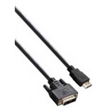 Cable HDMI DVI (m/m) HDMI/DVI-D Dual Link negro 2 m - Imagen 1