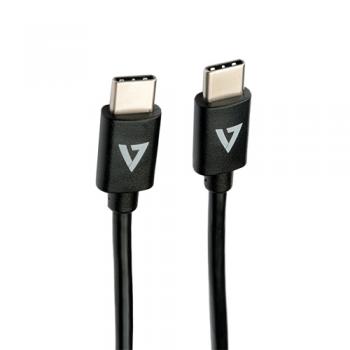 V7USB2C-1M cable USB USB 2.0 USB C Negro - Imagen 1