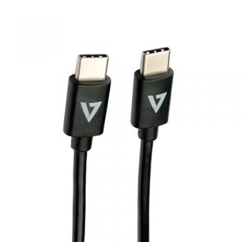 V7USB2C-2M cable USB USB 2.0 USB C Negro - Imagen 1
