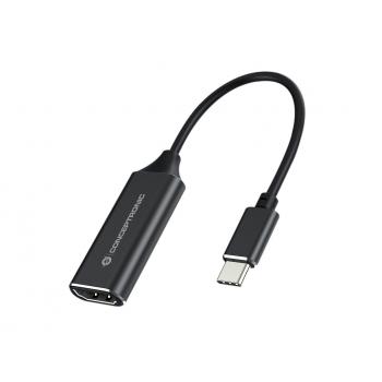 ABBY03B adaptador de cable de vídeo HDMI tipo A (Estándar) USB Tipo C Negro - Imagen 1