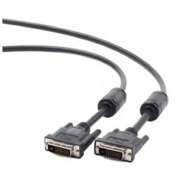 CC-DVI2-BK-6 cable DVI 1,8 m DVI-D Negro - Imagen 1