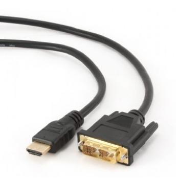 1.8m, HDMI/DVI, M/M 1,8 m DVI-D Negro - Imagen 1