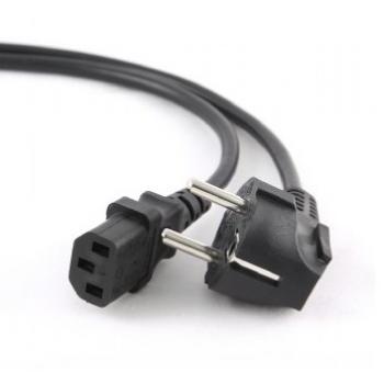 PC-186-VDE-10M cable de transmisión Negro CEE7/4 C14 acoplador - Imagen 1