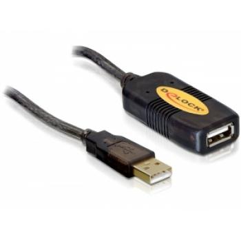 82446 cable USB 10 m USB 2.0 USB A Negro - Imagen 1