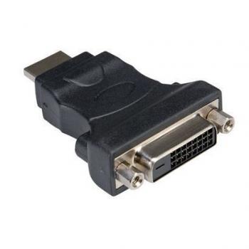 CRO12033115 cable gender changer HDMI DVI-D Negro - Imagen 1