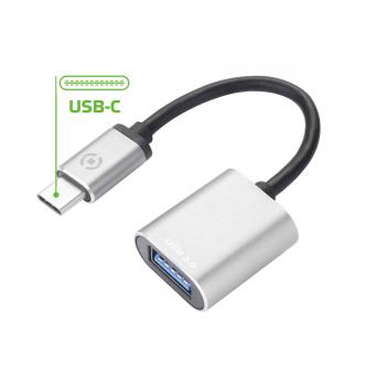PROUSBCUSBDS cable USB USB 3.2 Gen 1 (3.1 Gen 1) USB C USB A Plata - Imagen 1