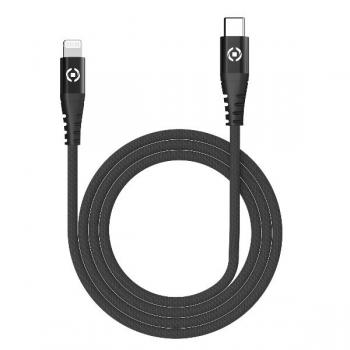 USBCLIGHTNYLBK cable de conector Lightning 1 m Negro - Imagen 1