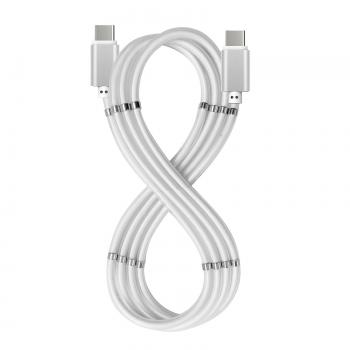USBCUSBCMAGWH cable USB 1 m USB 3.2 Gen 1 (3.1 Gen 1) USB C Blanco - Imagen 1