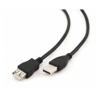 C109 cable USB 2 m USB 2.0 USB A Negro - Imagen 1