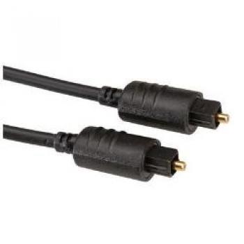 2m Toslink 4mm cable de fibra optica Negro - Imagen 1