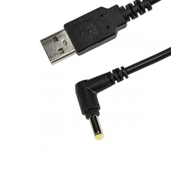 TO DC PLUG CHARGING CABLE 1.5M Negro 1,5 m USB A - Imagen 1