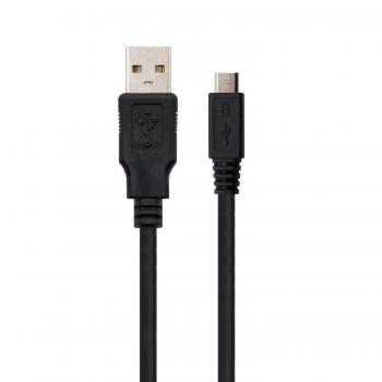 EC1020 cable USB 1,8 m USB 2.0 USB A Micro-USB A Negro - Imagen 1