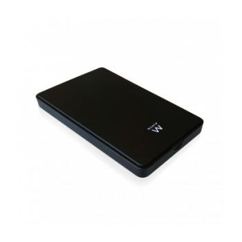 EW7030 caja para disco duro externo 2.5" Caja de disco duro (HDD) Negro - Imagen 1