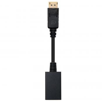 CONVERSOR DISPLAYPORT A HDMI DP/M-HDMI/H NEGRO 15 CM - Imagen 1