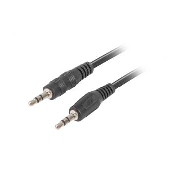 CA-MJMJ-10CC-0012-BK cable de audio 1,2 m 3,5mm Negro - Imagen 1