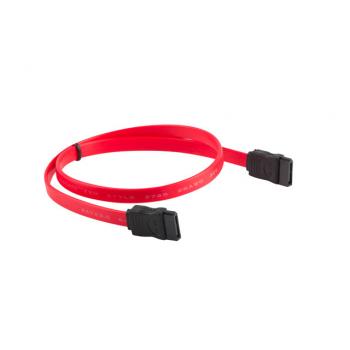 CA-SASA-10CU-0050-R cable de SATA 0,5 m SATA 7-pin Rojo - Imagen 1