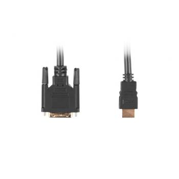 CA-HDDV-10CC-0005-BK adaptador de cable de vídeo 0,5 m HDMI tipo A (Estándar) DVI-D Negro - Imagen 1