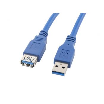 CA-US3E-10CC-0018-B cable USB 1,8 m USB A Azul - Imagen 1