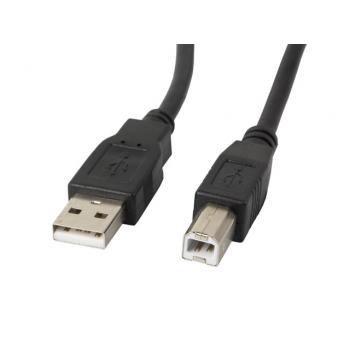 CA-USBA-11CC-0030-BK cable USB 3 m USB 2.0 USB B Negro - Imagen 1