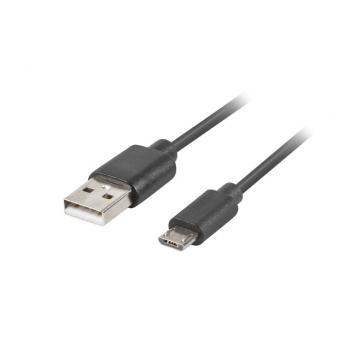 CA-USBM-20CU-0018-BK cable USB 1,8 m USB 2.0 Micro-USB A USB C Negro - Imagen 1