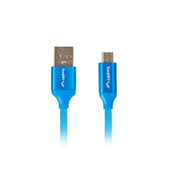 CA-USBM-20CU-0018-BL cable USB 1,8 m USB 2.0 Micro-USB A USB A Azul - Imagen 1