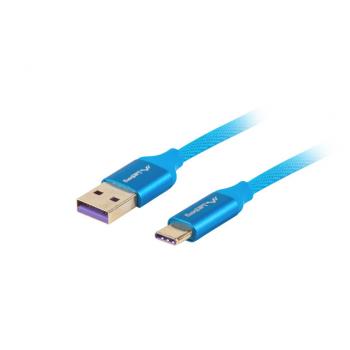 CA-USBO-21CU-0010-BL cable USB 1 m USB 2.0 USB A USB C Azul - Imagen 1