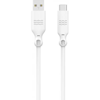 JGCBLAC1M2W cable USB 1,2 m USB 3.2 Gen 1 (3.1 Gen 1) USB A USB C Blanco - Imagen 1