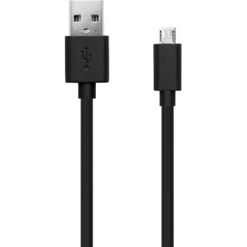 WOWCBLMIC1MB cable USB 1 m USB A Micro-USB B Negro - Imagen 1