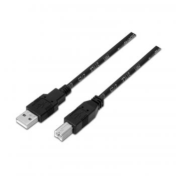 A101-0005 cable USB 1 m USB 2.0 USB A USB B Negro - Imagen 1