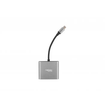 Fowler Mini USB 2.0 Type-C 5000 Mbit/s Gris - Imagen 1