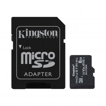 Industrial memoria flash 8 GB MicroSDHC UHS-I Clase 10 - Imagen 1