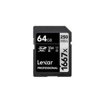 SDXC, 64 GB memoria flash Clase 10 UHS-II - Imagen 1