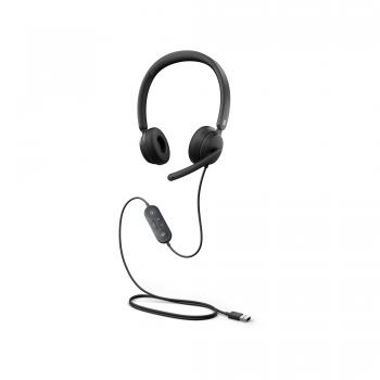 Modern USB Headset for Business Auriculares Diadema USB tipo A Negro - Imagen 1