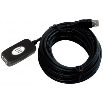 EW1020 cable USB 10 m USB 2.0 USB A Negro - Imagen 1