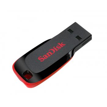 Cruzer Blade, 16GB 16GB USB 2.0 Type-A Negro, Rojo unidad flash USB - Imagen 1